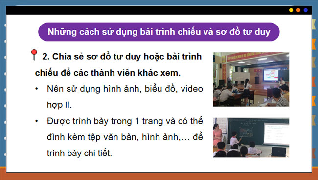 Trình bày thông tin trong trao đổi và hợp tác