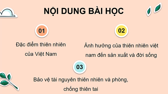 PowerPoint Lịch sử - Địa lí 5 Thiên nhiên Việt Nam