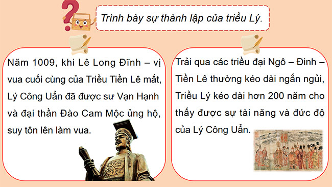 Lịch sử - Địa lí 5 Triều Lý và việc định đô ở Thăng Long