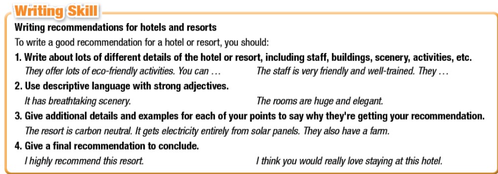 Sách bài tập tiếng Anh lớp 12 unit 9 lesson 3 - Writing Skill