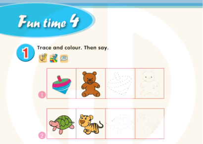 Tiếng Anh lớp 1 Global Success Fun time 4 minh họa 1