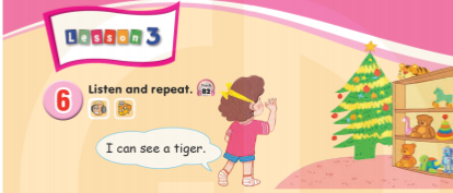 Tiếng Anh lớp 1 Global Success Unit 14 Lesson 3 minh họa 1