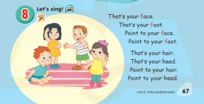 Tiếng Anh lớp 1 Global Success Unit 15 Lesson 3 minh họa 3