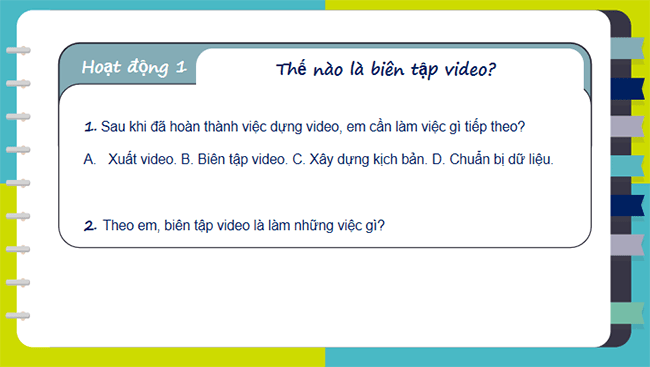 Biên tập và xuất video
