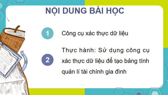 Sử dụng công cụ xác thực dữ liệu