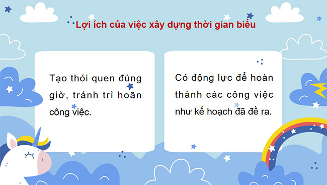 PowerPoint Mĩ thuật 6 Thiết kế thời gian biểu