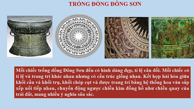 PowerPoint Mĩ thuật 6 Mĩ thuật Việt Nam thời kì cổ đại