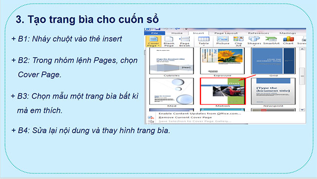 PowerPoint Tin học 6 Thực hành tổng hợp: Hoàn thiện Sổ lưu niệm