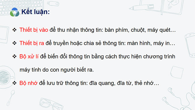 PowerPoint Tin học 6 Xử lý thông tin