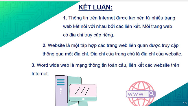 PowerPoint Tin học 6 Mạng thông tin toàn cầu