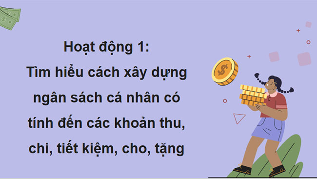 Xây dựng ngân sách cá nhân hợp lí