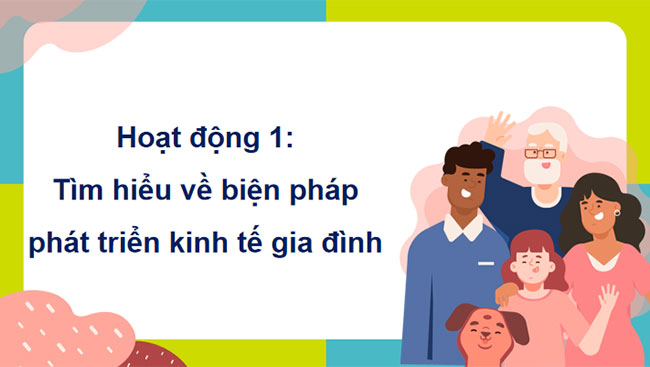 Biện pháp phát triển kinh tế gia đình