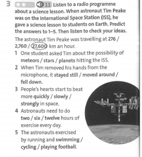 Friends Plus 9 Workbook giải Unit 5 Vocabulary and Listening