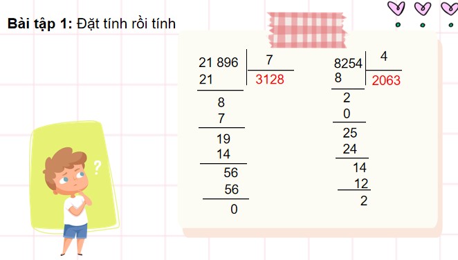 PowerPoint Toán 4 Ôn tập phép nhân, phép chia