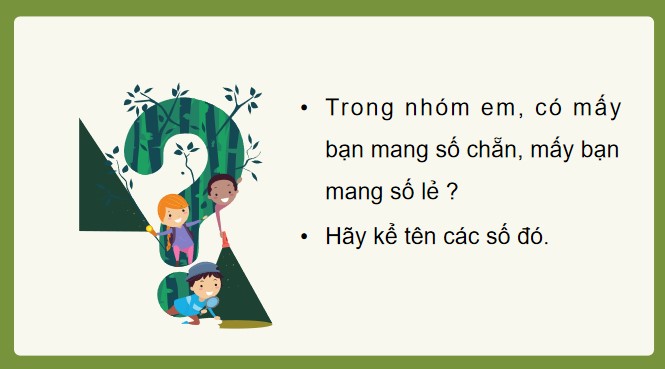 PowerPoint Toán 4 Số chẵn, số lẻ