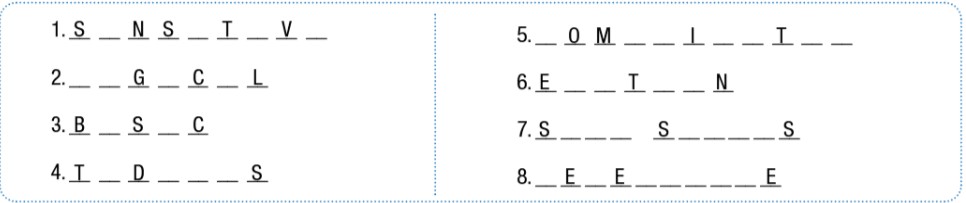 Sách bài tập tiếng Anh lớp 12 unit 10 lesson 2 - New words