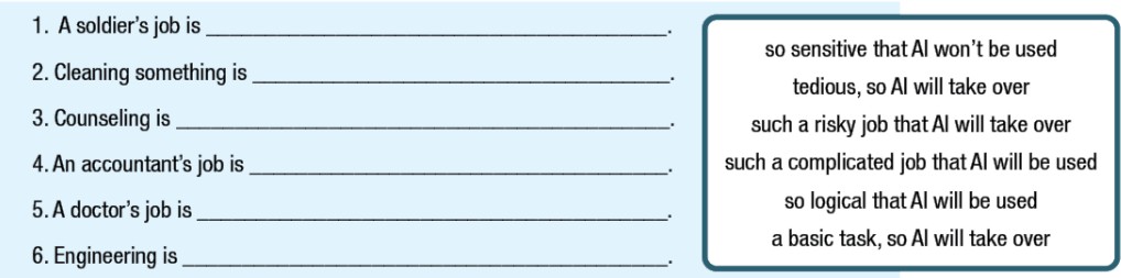 Sách bài tập tiếng Anh lớp 12 unit 10 lesson 2 - Grammar