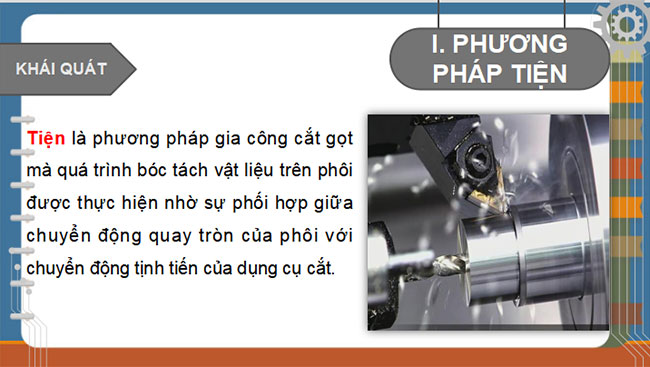 Phương pháp gia công cắt gọt