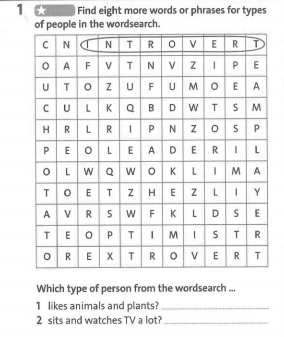 Friends Plus 9 Workbook giải Unit 6 Vocabulary