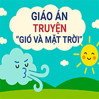Giáo án: Truyện “Gió và mặt trời”