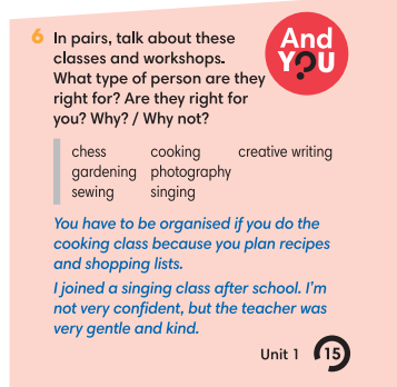 Tiếng Anh 9 English Discovery Unit 1 1.5 Listening and Vocabulary minh họa 5