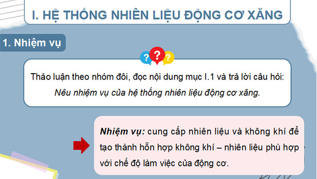 Giáo án PowerPoint Công nghệ Cơ khí 11 Bài 21
