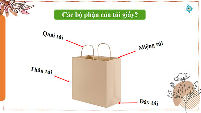 PowerPoint Mĩ thuật 6 Túi giấy đựng quà tặng