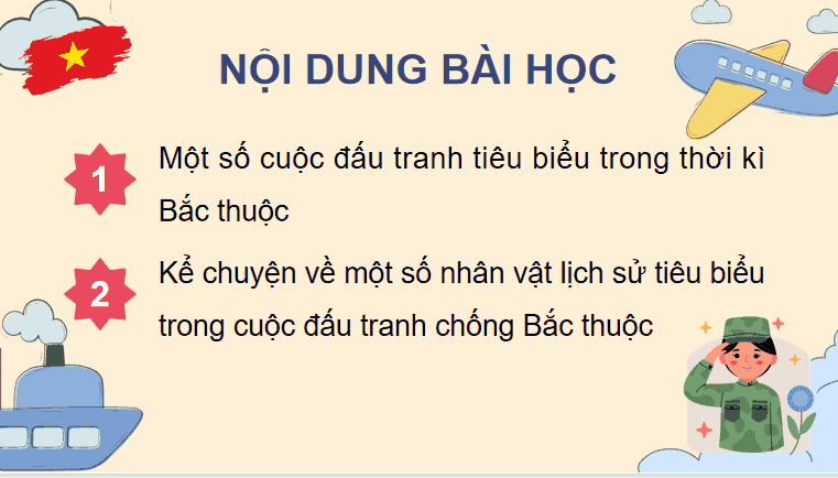 Bài 8: Đấu tranh giành độc lập thời kì Bắc thuộc