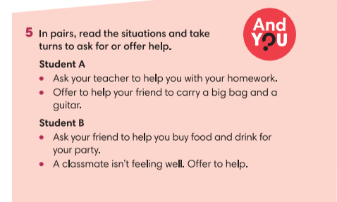 Tiếng Anh 9 English Discovery Unit 1 1.6 Speaking minh họa 