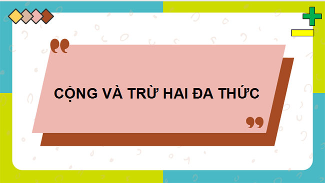 Giáo án PowerPoint Toán 8 Bài 3