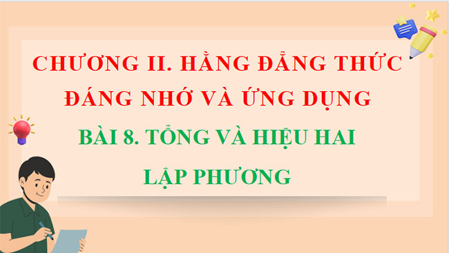 Giáo án PowerPoint Toán 8 Bài 8