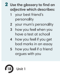 Tiếng Anh 9 English Discovery Unit 1 Vocabulary in Action minh họa 2