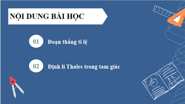 Định lí Thalès trong tam giác 