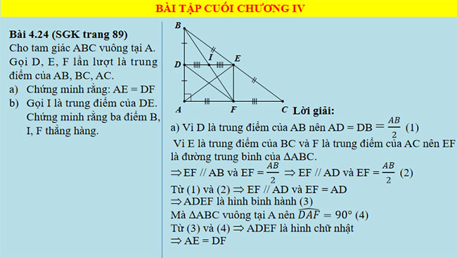 Bài tập cuối chương 4