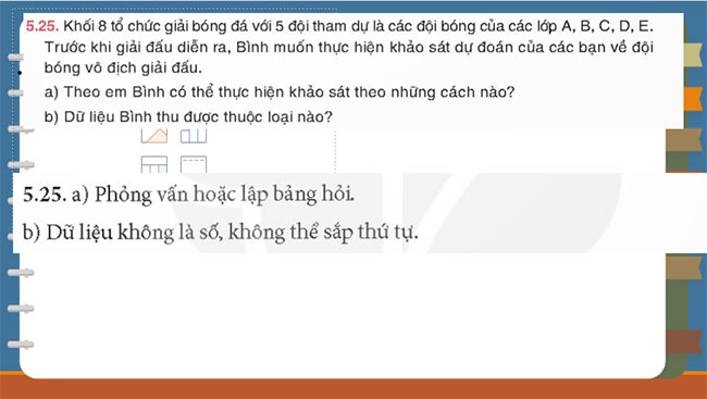 PowerPoint Toán 8 Bài tập cuối chương 5