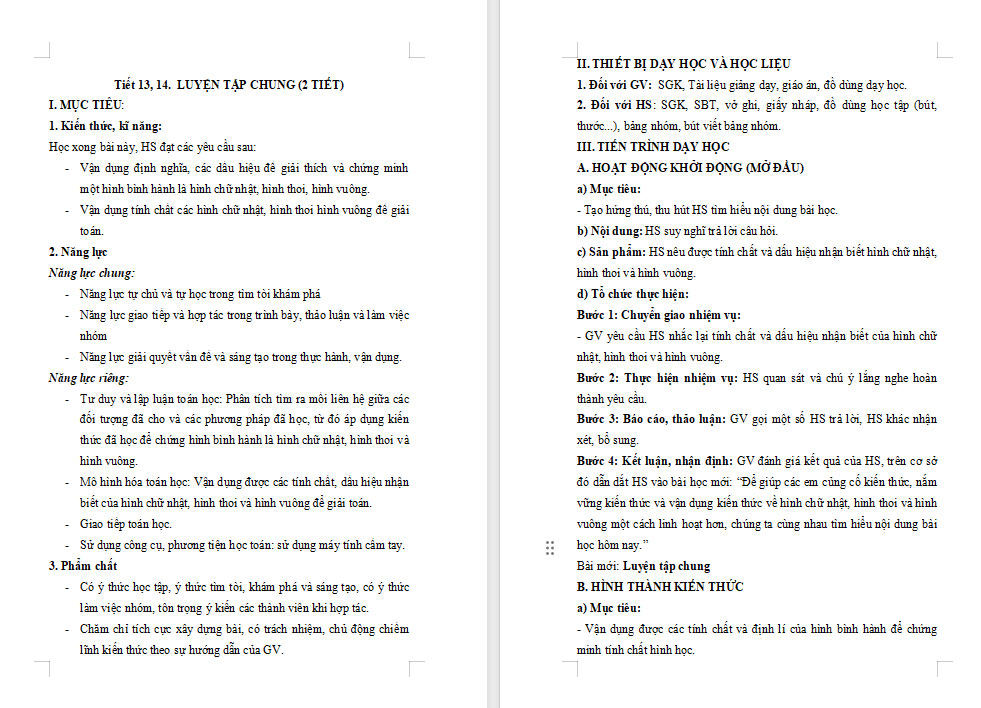 Luyện tập chung trang 73