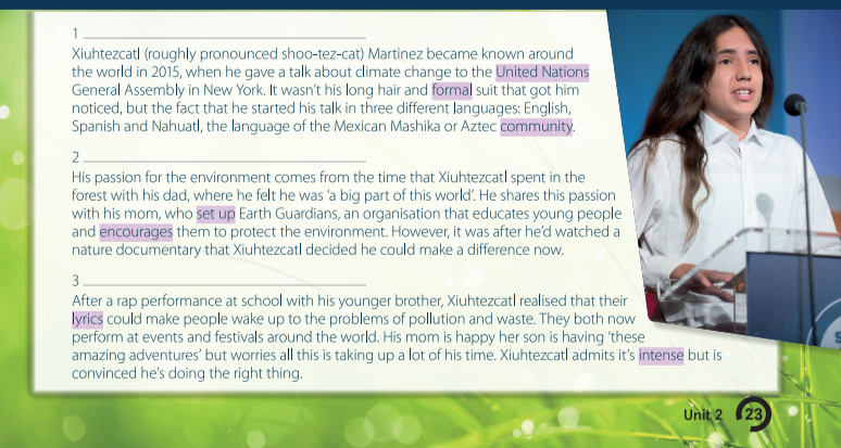 Tiếng Anh 9 English Discovery Unit 2 2.3 Reading and Vocabulary minh họa 1