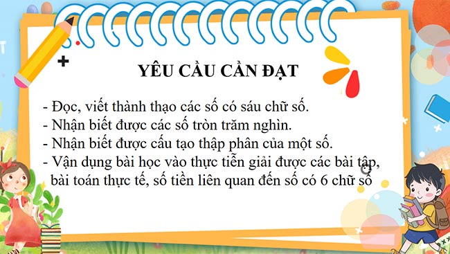 PowerPoint Toán 4 Số có sáu chữ số. Số 1 000 000