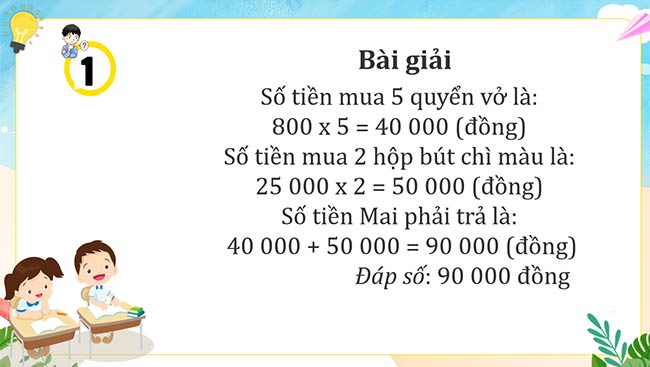 PowerPoint Toán 4 Giải bài toán có ba bước tính