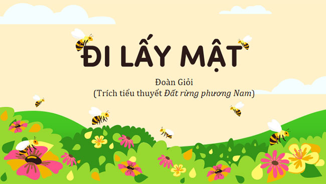 Đi lấy mật