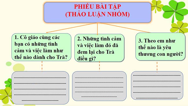 PowerPoint Yêu thương con người