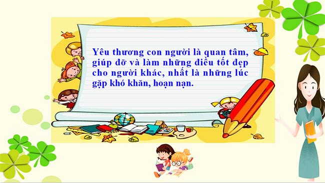 PowerPoint Yêu thương con người