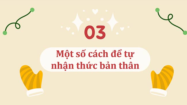 PowerPoint Tự nhận thức bản thân