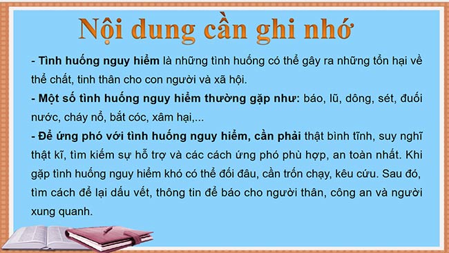 PowerPoint Ứng phó với tình huống nguy hiểm