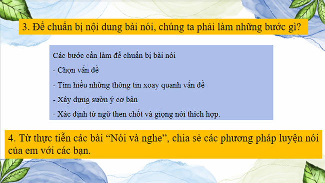 Trao đổi về một vấn đề mà em quan tâm
