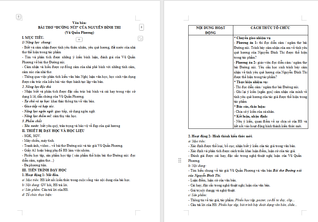  Bài thơ Đường núi của Nguyễn Đình Thi