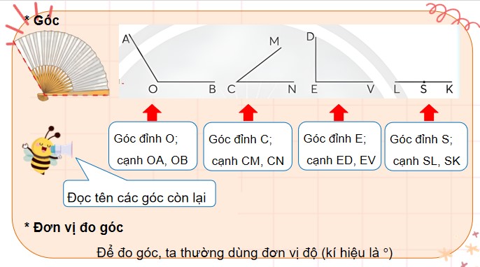 PowerPoint Toán 4 Bài 30: Đo góc – Góc nhọn, góc tù, góc bẹt