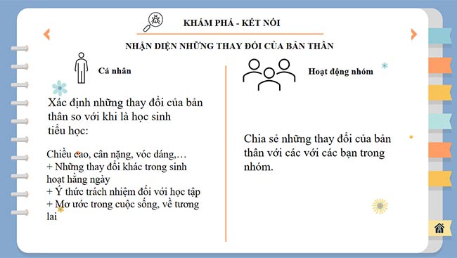 PowerPoint Hoạt động trải nghiệm 6: Em đã lớn hơn