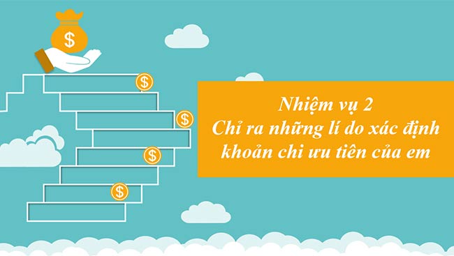 PowerPoint Hoạt động trải nghiệm 6: Kiểm soát chi tiêu