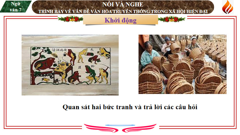 Trình bày ý kiến về vấn đề văn hoá truyền thống trong xã hội hiện đại